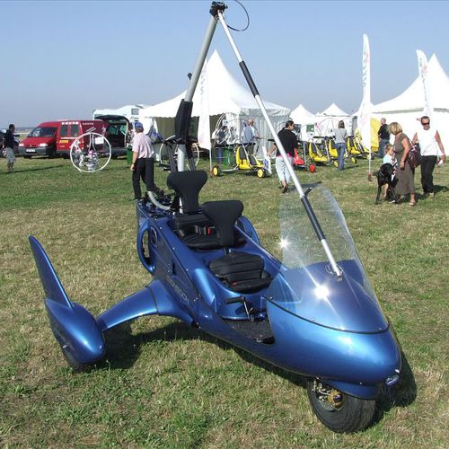 Avion pendulaire biplace - Monsoon - Apollo Aircrafts - à moteur 4 temps