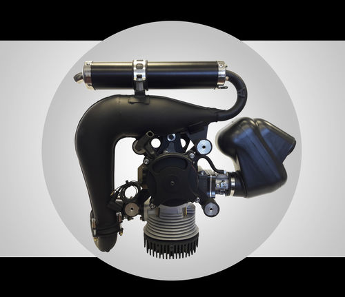 Moteur à pistons 10 - 50ch - AIRMAX 230 - HE Paramotores - 10 - 50kg / pour paramoteur / 2 temps