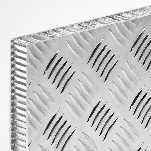 Panneau sandwich face en aluminium - COMPOCEL ALURIS  - CEL COMPONENTS SRL - en nid d'abeille / pour l'aérospatiale / pour plancher