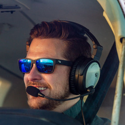 Lunettes de soleil - KINGFISHER - SUMMER HAWK OPTICS INC - de protection / pour pilote / en microfibre