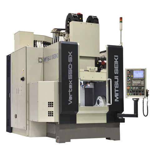 Centre d'usinage 5 axes - Vertex550-5X - MITSUI SEIKI KOGYO CO., LTD - vertical / pour l'aérospatiale