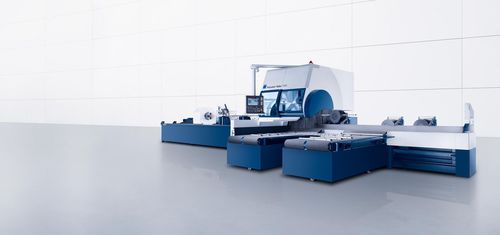 Machine de découpe multimatériaux - Trulaser Tube 7000 fiber - TRUMPF SAS - laser / de profilés / de tubes en acier