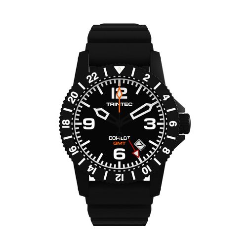 Montre aviator - CO-GMT-B - TRINTEC - à quartz