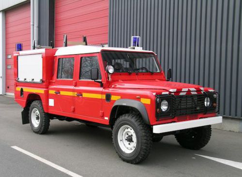 Véhicule incendie pour aéroport - VIRP - Sides - intervention rapide / 4x4