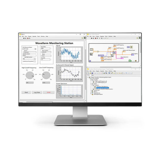 Logiciel de reporting - LabVIEW  - National Instruments  - de test / d'analyse de données / de mesure