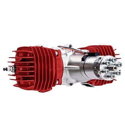 Moteur à pistons 10 - 50ch - 3W-110Xi B2 R CS - 3W-Modellmotoren Weinhold Gmbh - 0 - 10kg / pour avion léger / 2 temps