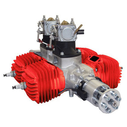 Moteur à pistons 10 - 50ch - 3W-140i B4 CS - 3W-Modellmotoren Weinhold Gmbh - 0 - 10kg / pour avion léger / 4 temps