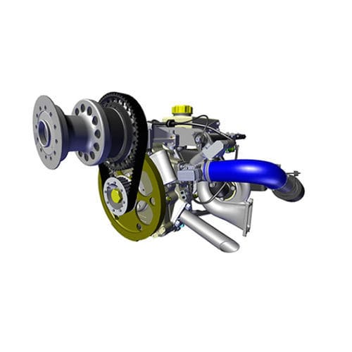 Moteur Wankel 25 - 50kW - AR801R - UAV Engines Ltd. - 50kW + / 25kg + / monorotor