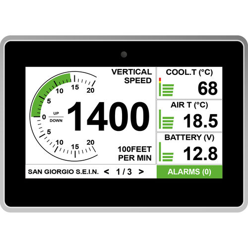Engine monitoring system numérique - UNS10192 - San Giorgio S.E.I.N. s.r.l. - pour un moteur / pour avion
