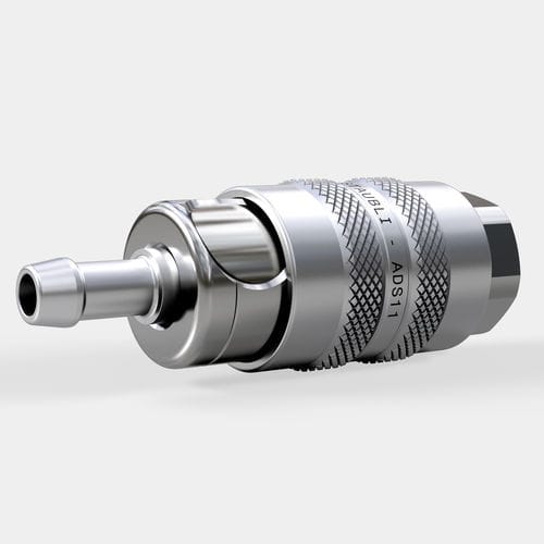 Raccord rapide - ADS series - STÄUBLI Connectors - droit / pour air comprimé / en acier inox