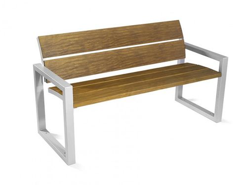 Banc pour aéroport - CETRUS -01 - Vilagrasa - en bois / avec accoudoirs