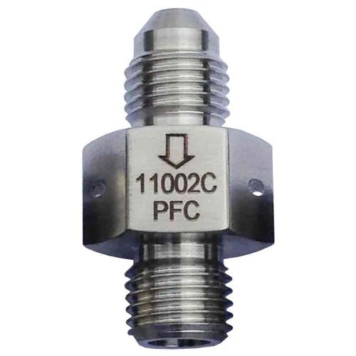 Clapet anti-retour mâle-mâle - 11002 - Precision Fluid Controls - compact / à régulation de débit