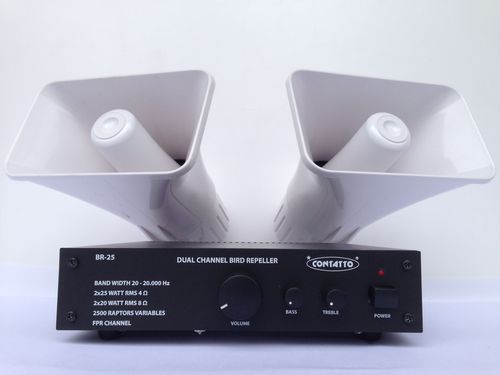 Repousse oiseaux acoustique - BR-025 - Sparks srl-Studio Mazzacani - portable / pour aéroport