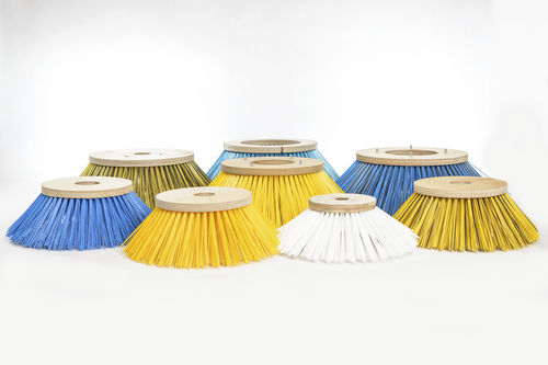 Brosse pour balayeuse circulaire - CHANNEL  - Sajas Group - pour piste d'aéroport