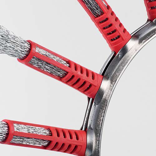 Brosse pour balayeuse circulaire - Sajas Group - pour piste d'aéroport / en métal