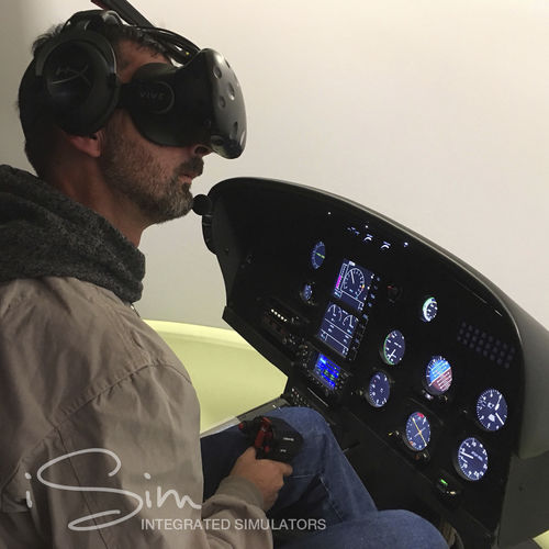 Simulateur d'avion - e-Dive  - iSim Ltd - d'entraînement / en cockpit
