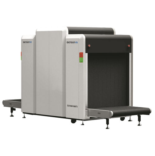 Scanner pour bagages - CX100100TI - DETEKTIN - Revendeur exclusif de NUCTECH - pour aéroport / à rayons X / avec convoyeur