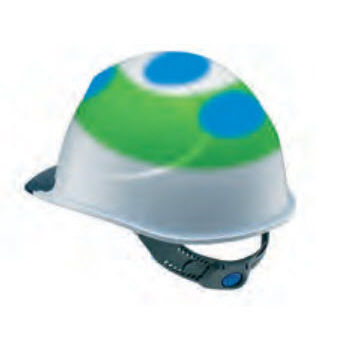 Casque pour agent de piste - Type J - Tanizawa Seisakusho - à faces dégagées / de protection