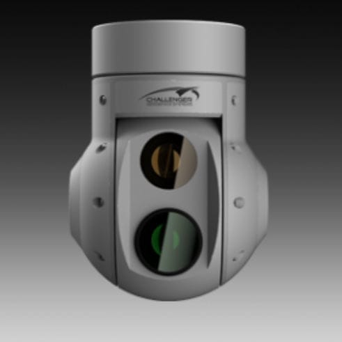 Gimbal 2 axes - EXSS-170 - Challenger Aerospace Systems - pour drone / avec zoom / avec caméra