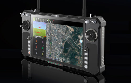Station au sol pour drone - CAS-30   - Challenger Aerospace Systems - avec souris de pilotage