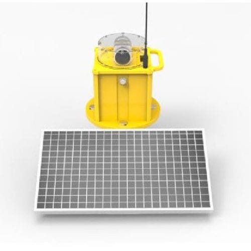 Feu pour voie de circulation - AH-SA-S3 - SHENZHEN ANHANG TECHNOLOGY CO., LTD - de bord de piste / d'identification de fin de piste / RTEL