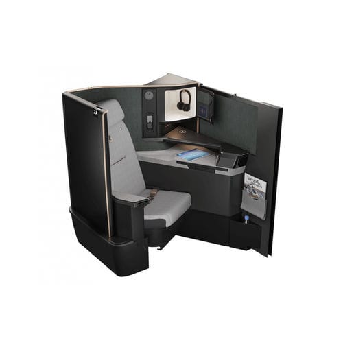 Siège pour cabine d'avion - VERSA - Safran Seats - pour business class / avec accoudoirs / avec table