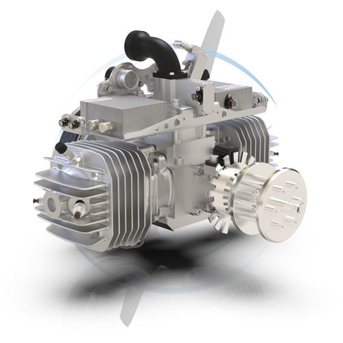 Moteur à pistons 10 - 50ch - SP-275 FI TS ROS - Sky Power Gmbh - 0 - 10kg / pour drone / 2 temps
