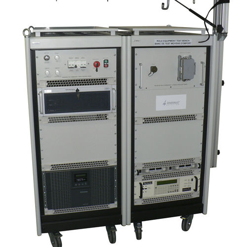 Banc d'essai électrique - Role Equipment Test Bench - ARESIA - ST SOUPPLETS - de conformité / pour système avionique / pour matériel électronique