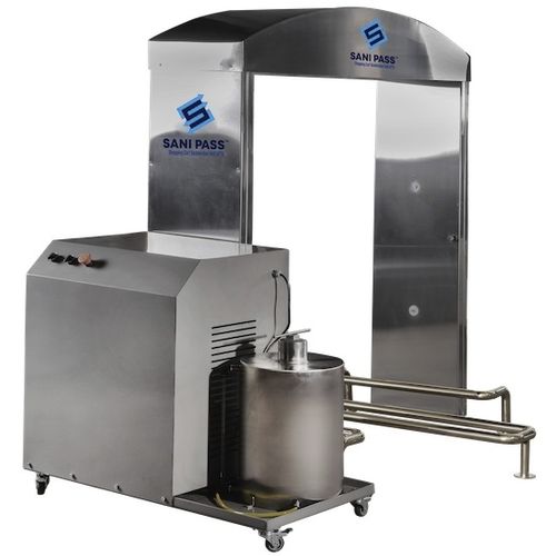 Système de désinfection pour chariot à bagages - APT69 - Sani Pass Canada Limited - à vapeur