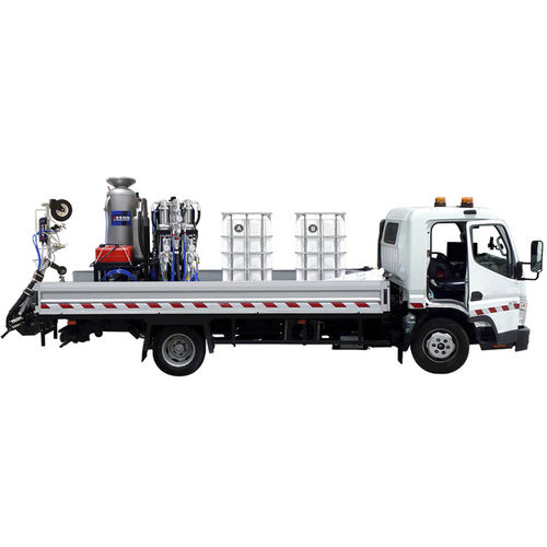 Machine de traçage de ligne montée sur camion - ROADMASTER 10 - VEZOS - pour peinture / pour la piste