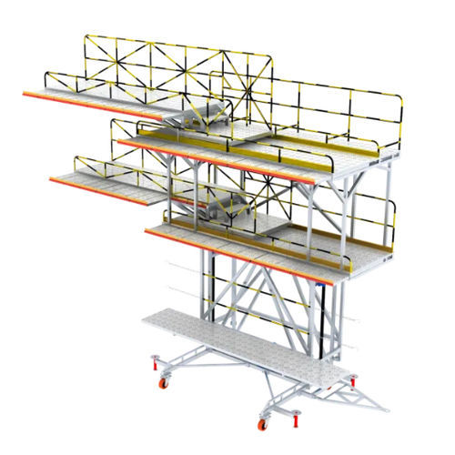Plateforme d'accés pour avion - Shanghai Junxun Aviation Technology Co.,Ltd. - pour le fuselage / pour les ailes / mobile