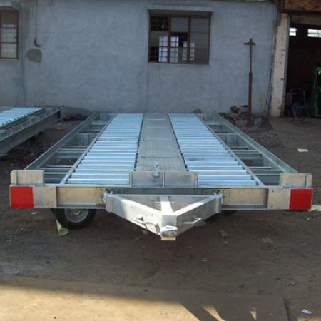 Remorque porte-conteneur - FPD- 14000 - Fenixplus - pour palette / à 2 essieux / pour le fret aérien
