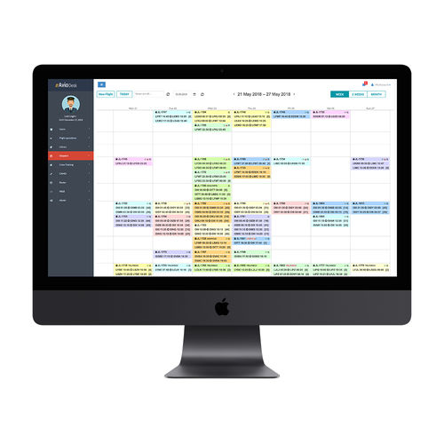 Logiciel de gestion - eDesk  - eAvio d.o.o. - de planification / pour l'aéronautique / pour tour de contrôle