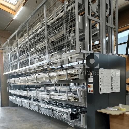 Système de stockage vertical - Systeo Industrie - automatisé / pour l'aérospatiale