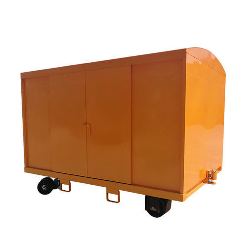 Remorque à bagages pour la piste - BC-2720V - Tianchang Cheers Metal Limited / Tianchang Avn Gse Nanjing Ltd. - à 4 roues / fermée