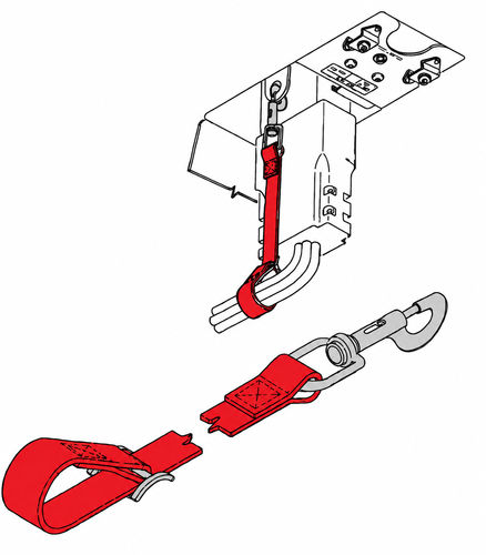 sangle de maintien pour câble - Satair