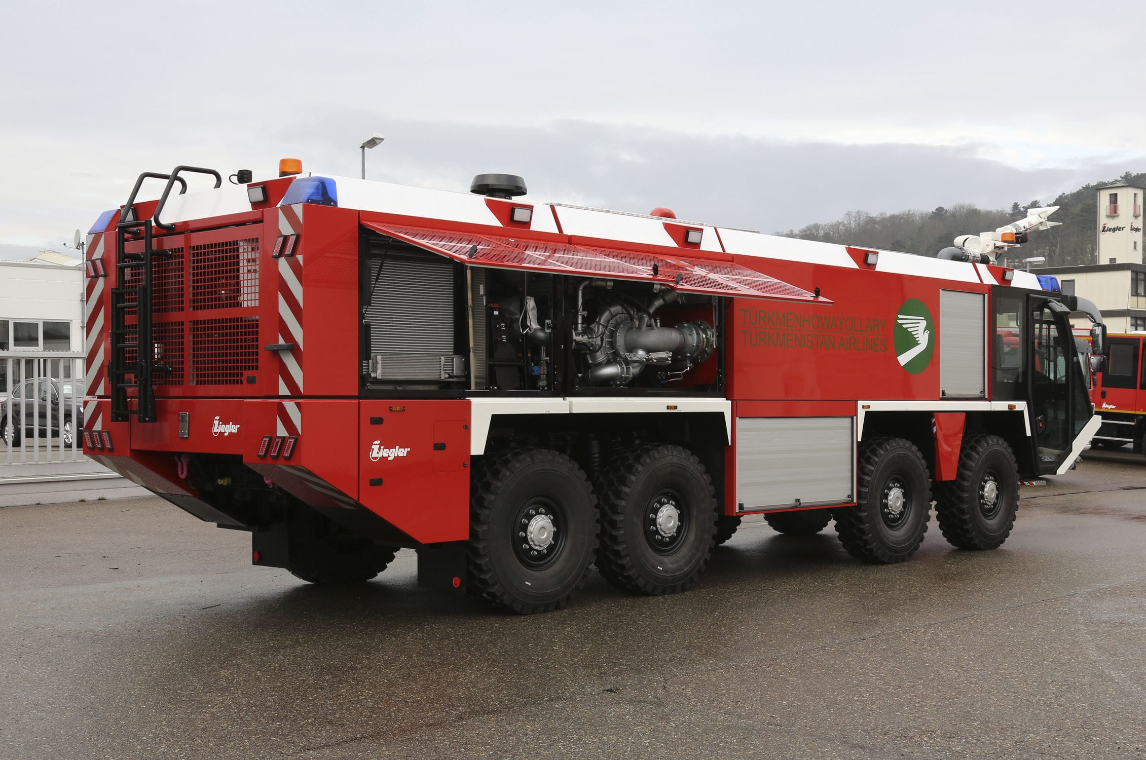 Airport fire truck - Z8 - ALBERT ZIEGLER GMBH - 8x8