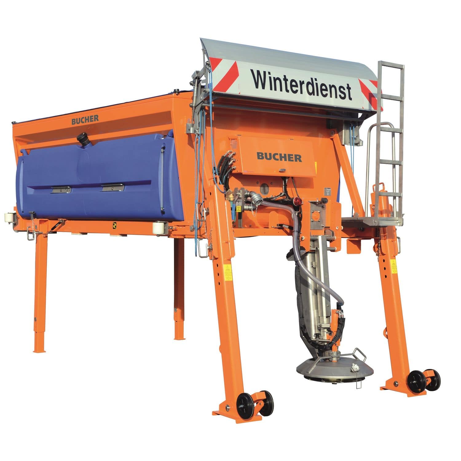 Airport runway deicer Gmeiner Icebear BUCHER MUNICIPAL spreader / truckmounted