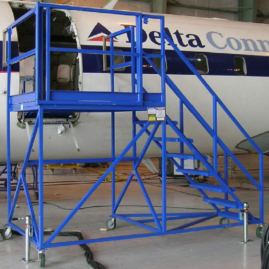 Fuselage Access Platform - 3131 Rj - Dae Industries - Movable   Fixed