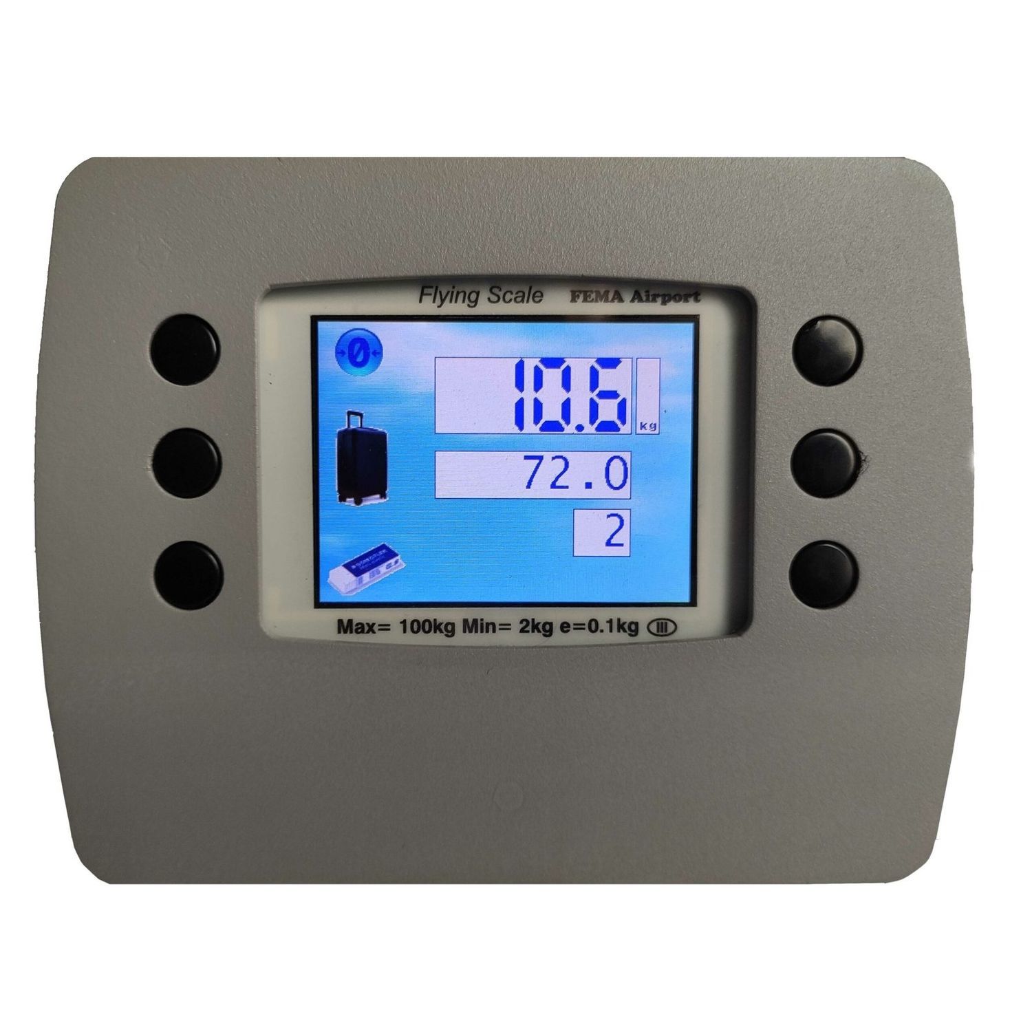 Platform weighing scale - Flying’Scale - FEMA AIRPORT - baggage ...