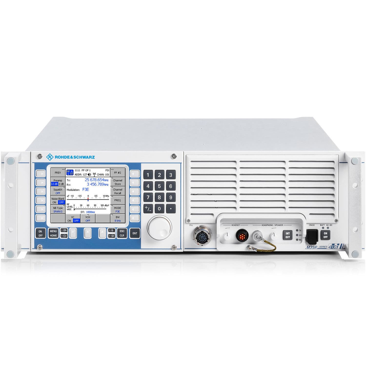 Radio transceiver 4100 series ROHDE & SCHWARZ GMBH & CO. KG HF / for air traffic