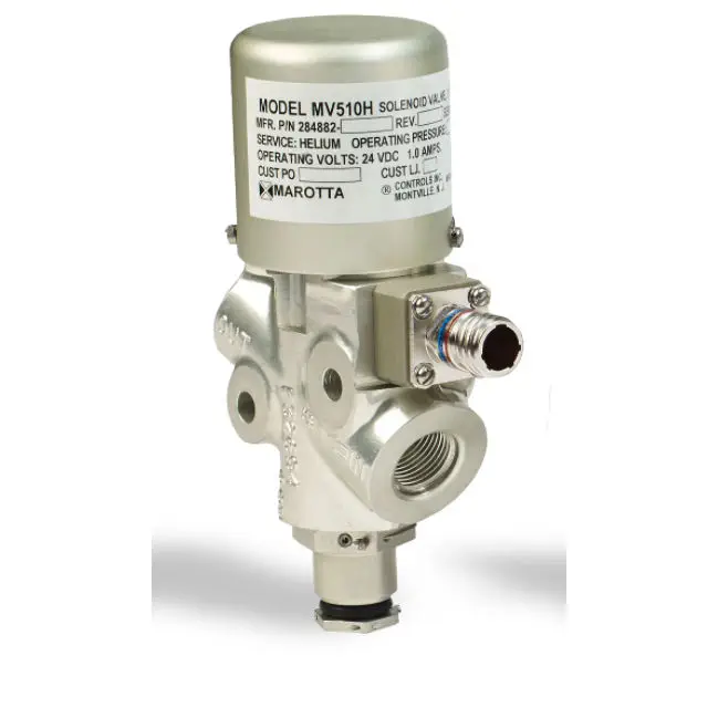 Aircraft solenoid valve - MV series - MAROTTA CONTROLS, INC. - for