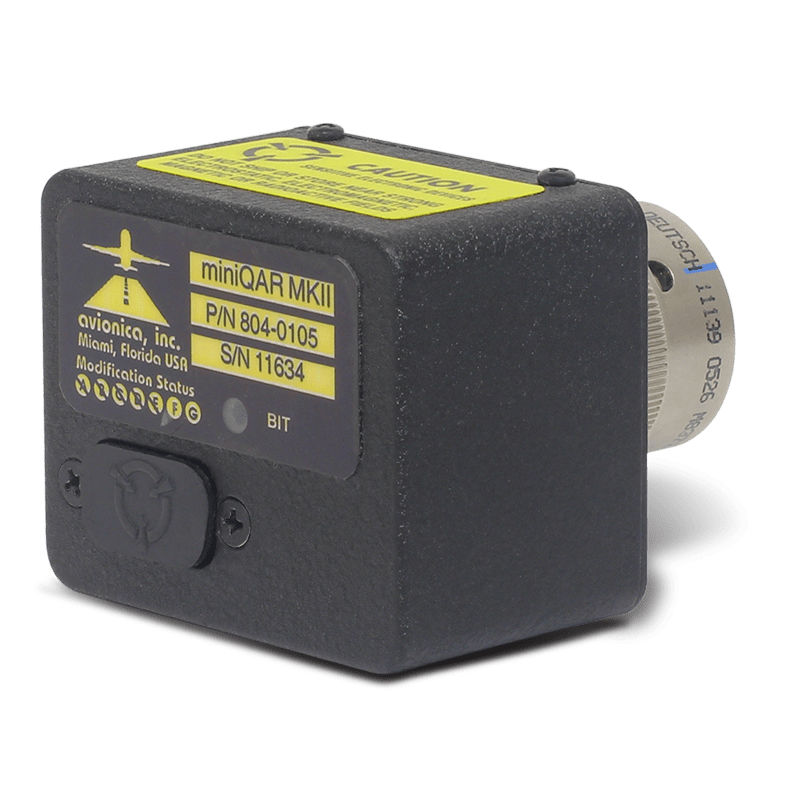 Flight Data Recorder MiniQAR MK II AVIONICA INC For Aircraft