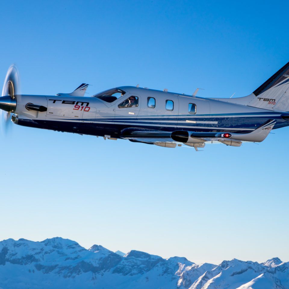 Private aircraft - TBM 910 - DAHER - business / single-engine / turboprop