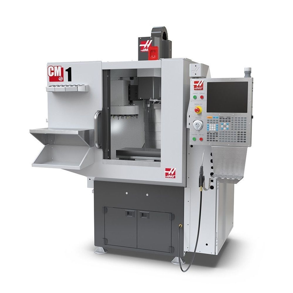 CNC milling machine CM 1 HAAS AUTOMATION vertical for aeronautics 3 axis