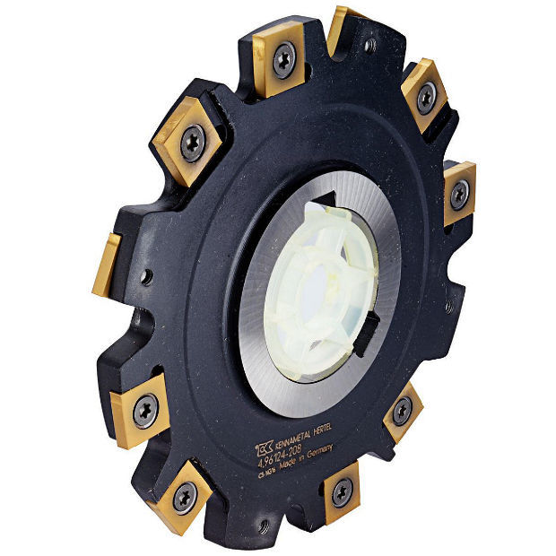 Metal milling cutter 1244389 KENNAMETAL FRANCE slot / insert