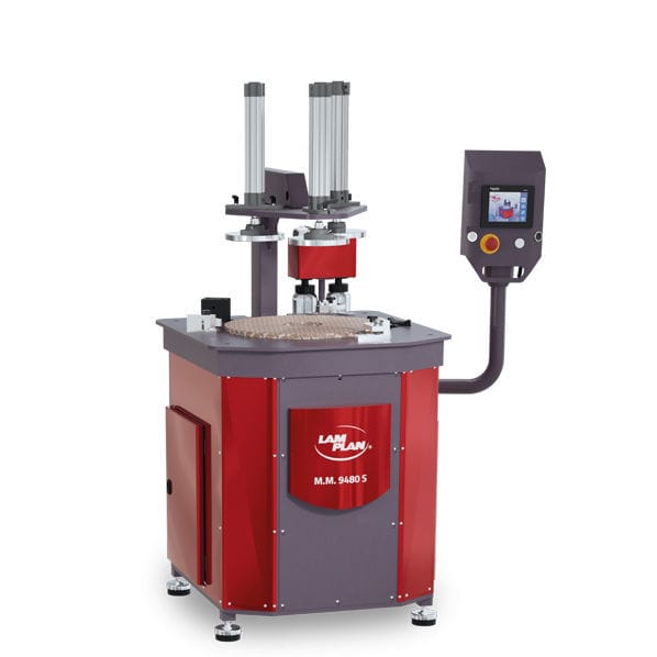 Benchtop lapping machine M.M.9480 S LAM PLAN SA polishing / for aeronautics