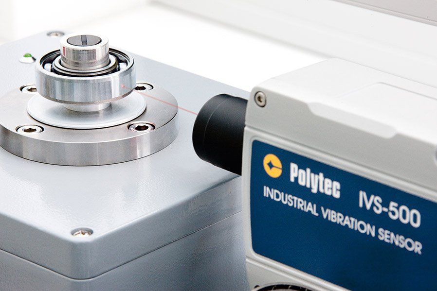 Laser vibration meter - IVS-500 - Polytec - non-contact / optical