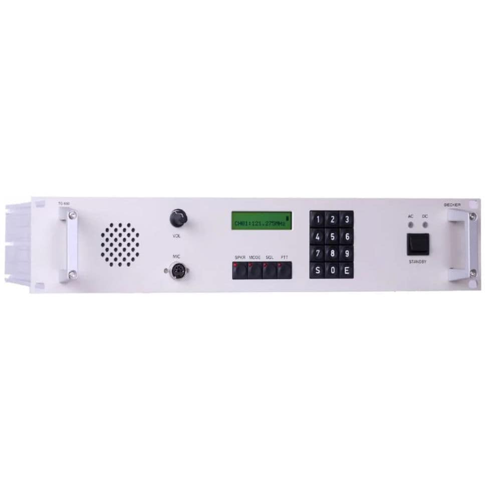 VHF audio panel - TG660 - BECKER AVIONICS - for aircraft / for air ...