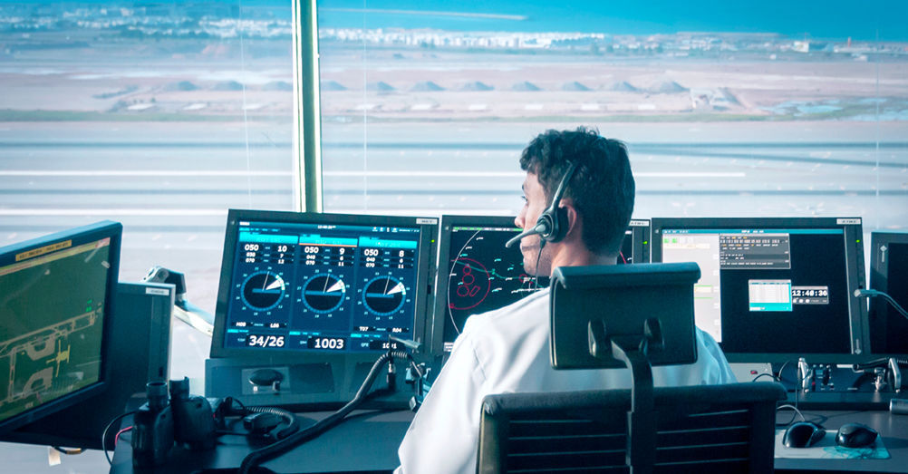 Control software - INDRA - design / interoperability / for aeronautics